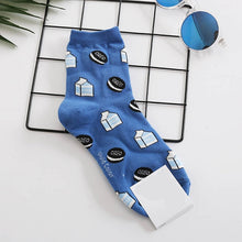 Load image into Gallery viewer, Cake Hamburg Cookies Cute Funny Socks