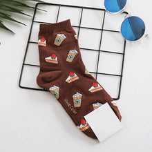 Load image into Gallery viewer, Cake Hamburg Cookies Cute Funny Socks