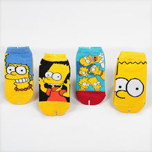 Load image into Gallery viewer, Children Cartoon Cute Funny Cotton Socks - Simpsons Family
