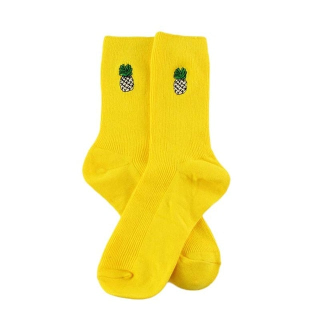 Banana Short Sock - cotton