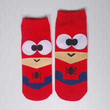 Load image into Gallery viewer, Superheros Boat Socks For Men