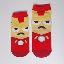 Load image into Gallery viewer, Superheros Boat Socks For Men