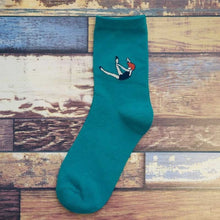 Load image into Gallery viewer, Sporty Style Cotton Short Funny Socks