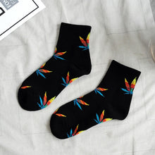 Load image into Gallery viewer, Skateboard Hip Hop Maple Leaf Socks