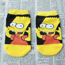 Load image into Gallery viewer, Simpsons Family - Cartoon Funny Cotton Socks