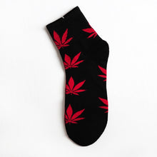Load image into Gallery viewer, Skateboard Hip Hop Maple Leaf Socks