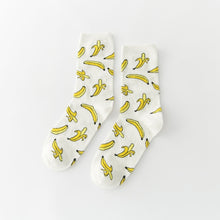 Load image into Gallery viewer, Unisex Funny cartoon banana socks