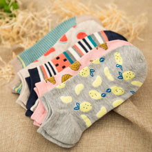 Load image into Gallery viewer, New Summer Women Fruits Socks