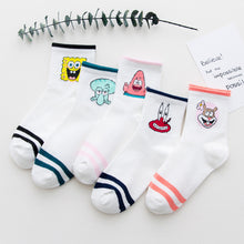 Load image into Gallery viewer, Sponge Bob Cotton Women's Socks