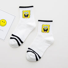 Load image into Gallery viewer, Sponge Bob Cotton Women's Socks