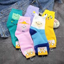 Load image into Gallery viewer, Adventure Tıme characters Socks