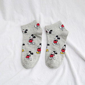 Cartoon Character Cotton Socks